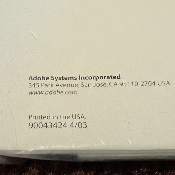 Vtg New old stock- Adobe Acrobat 6.0 Standard WINDOWS - sealed in bag - Picture 4 of 6